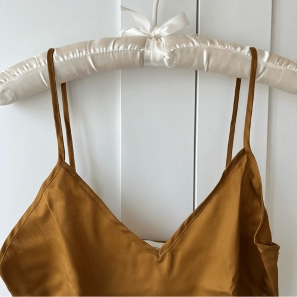 Ettitude Sateen Cami Chamomile Size XS bamboo New in Box - Picture 4 of 12